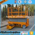 custom aluminum pallet self propelled electrical scissor lift platform